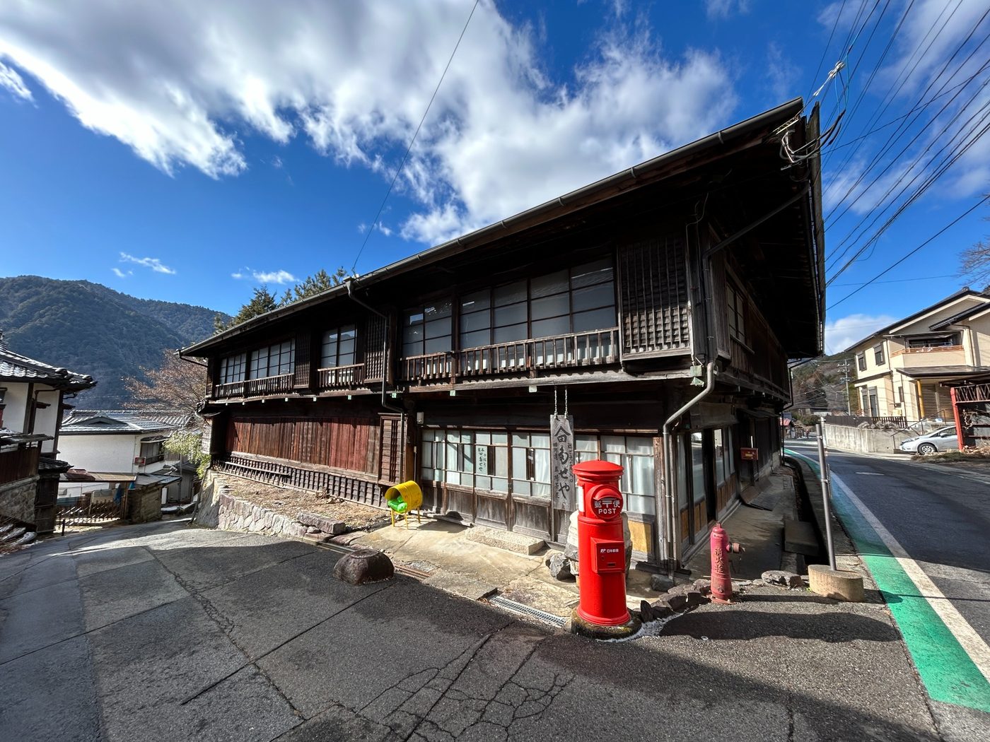 宿場町の雰囲気